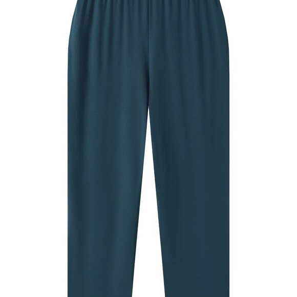 NEW ❤️  2 Piece UNDERSTANCE Long Pajama Set in INK BLUE. Super Comfy Size XL - Picture 6 of 10